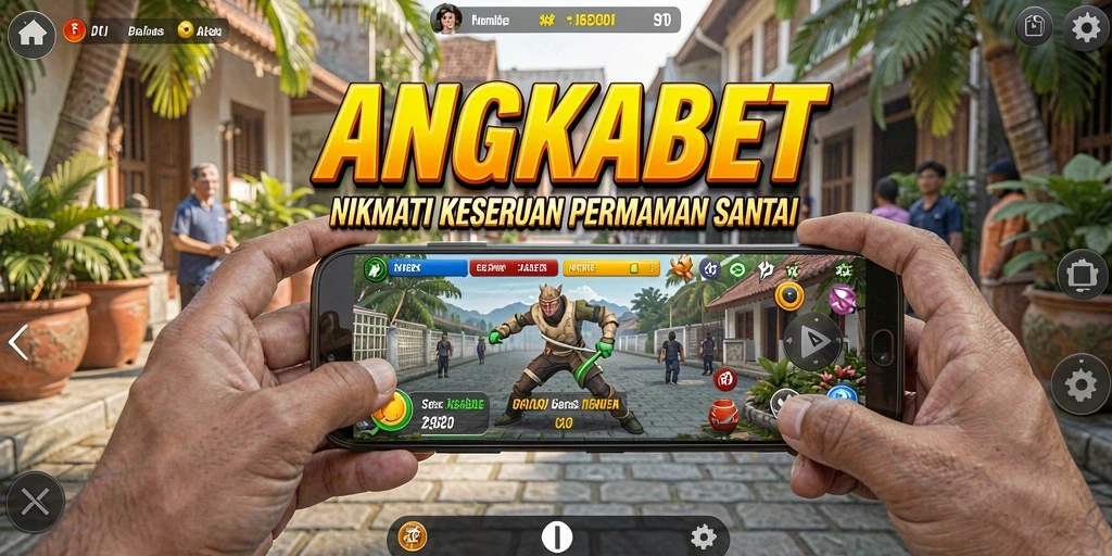 Tampilan gameplay ANGKABET yang menarik dan penuh warna.