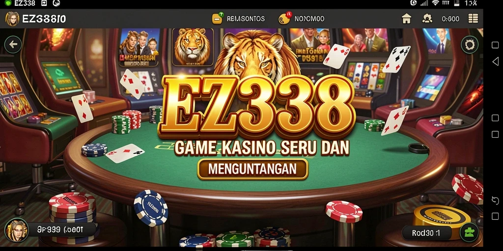 Tampilan permainan Kasino yang seru dan mengasyikkan di EZ338.