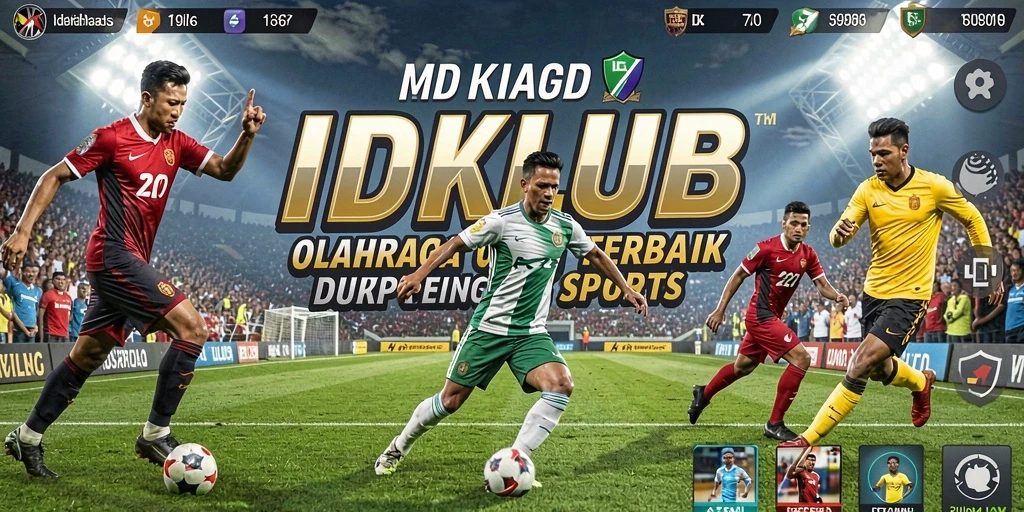 Tampilan menarik dari gameplay IDKLUB yang penuh aksi olahraga.