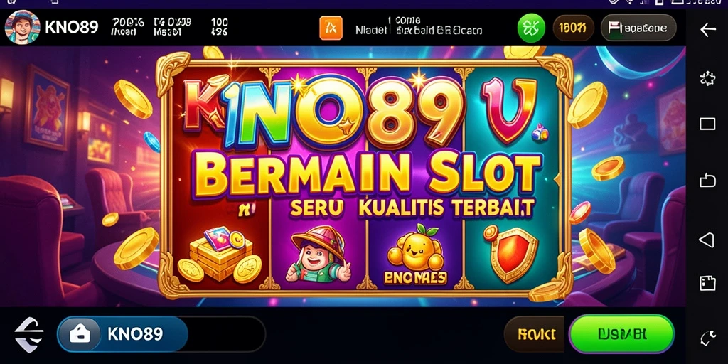 Tampilan gameplay KNO89 yang menarik dan penuh warna.