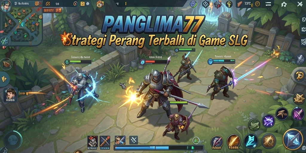 Tampilan gameplay PANGLIMA77 yang menarik dan strategis.
